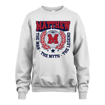 The Man The Myth The Legend Logo Shirt MATTHEW M1-30