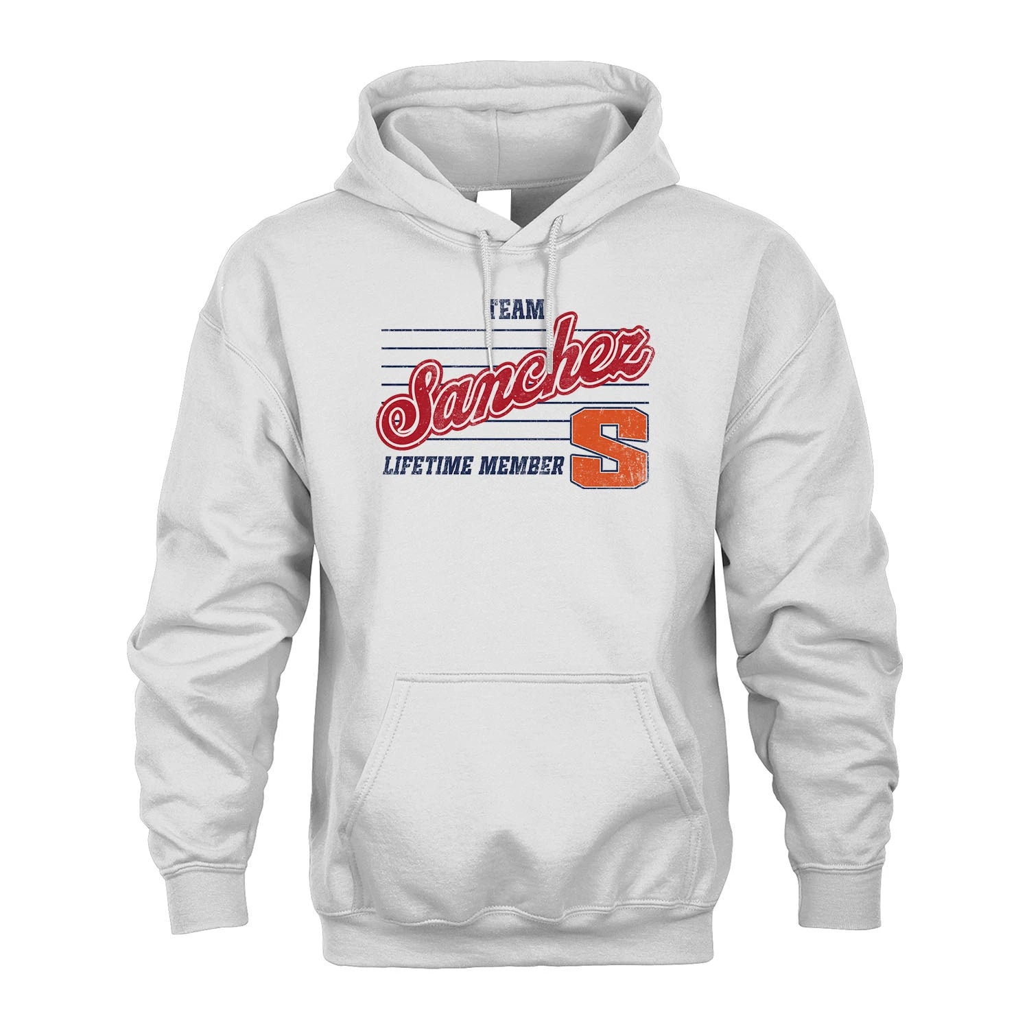 Team Your Name Lifetime Member Vintage Shirt SANCHEZ M1-24
