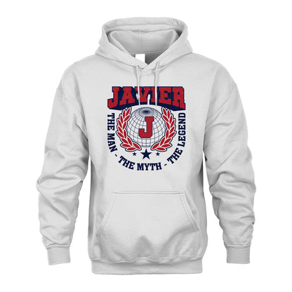 The Man The Myth The Legend Logo Shirt JAVIER M1-30