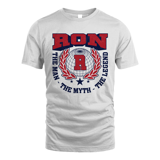 The Man The Myth The Legend Logo Shirt RON M1-30