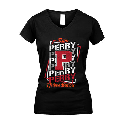 Team Your Name Lifetime Member Sporty Shirt PERRY M1-25