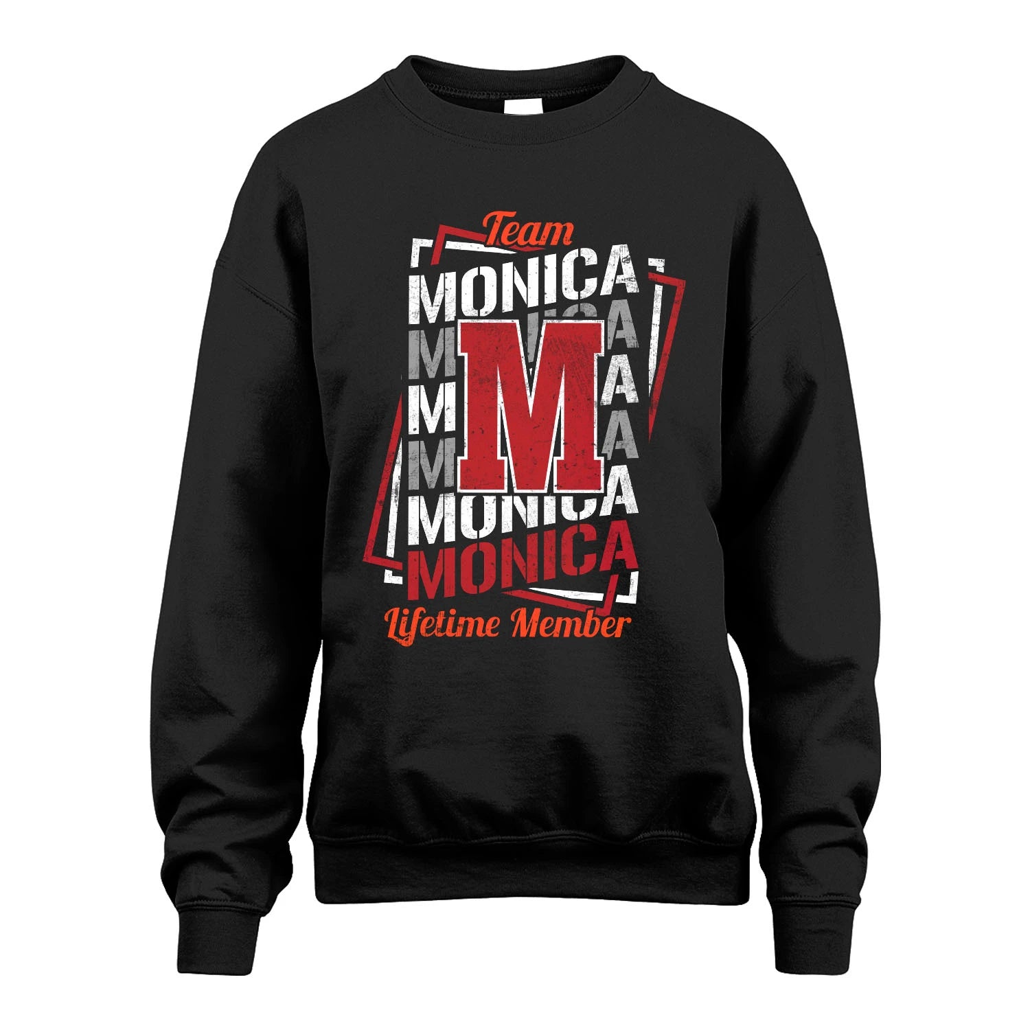 Team Your Name Lifetime Member Sporty Shirt MONICA M1-25