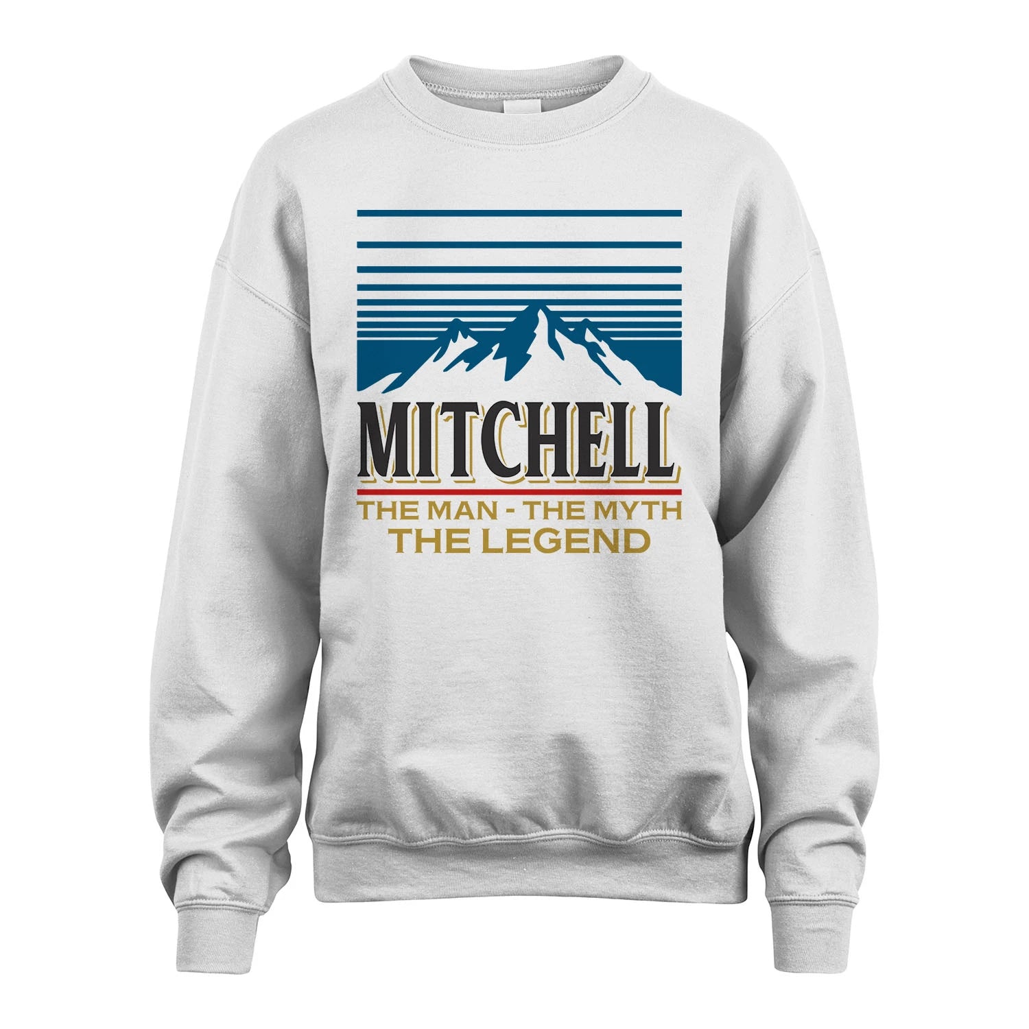 The Man The Myth The Legend Vintage Mountain Shirt MITCHELL M1-19