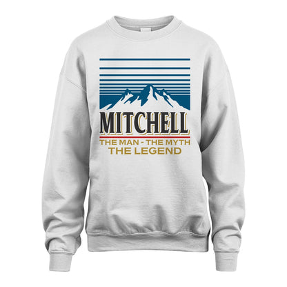 The Man The Myth The Legend Vintage Mountain Shirt MITCHELL M1-19