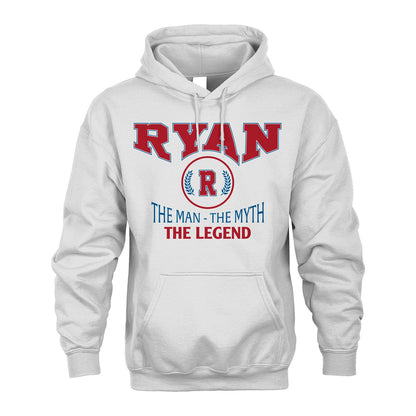 The Man The Myth The Legend Jet Style Shirt RYAN M1-9