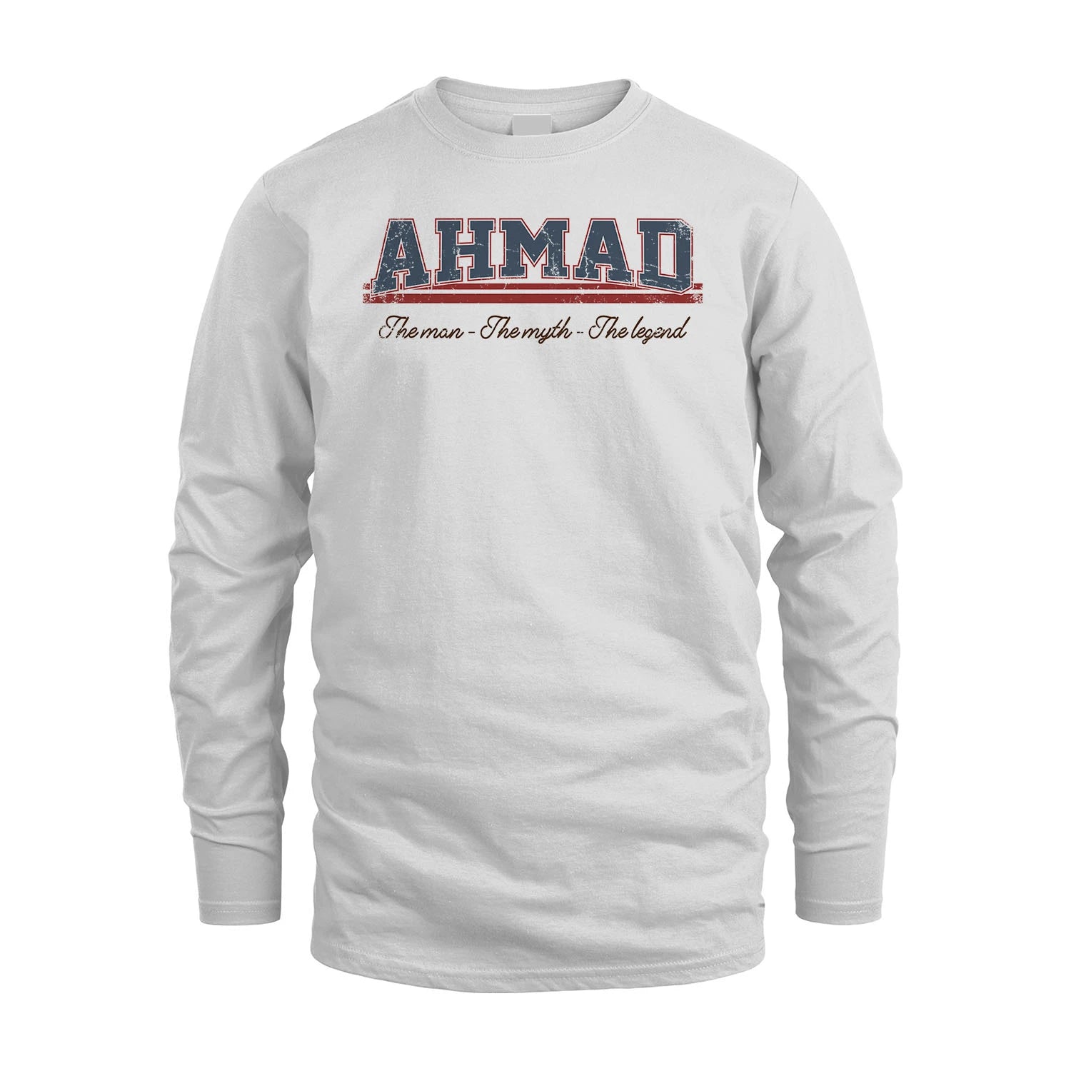 The Man The Myth The Legend Vintage Shirt AHMAD M1-6