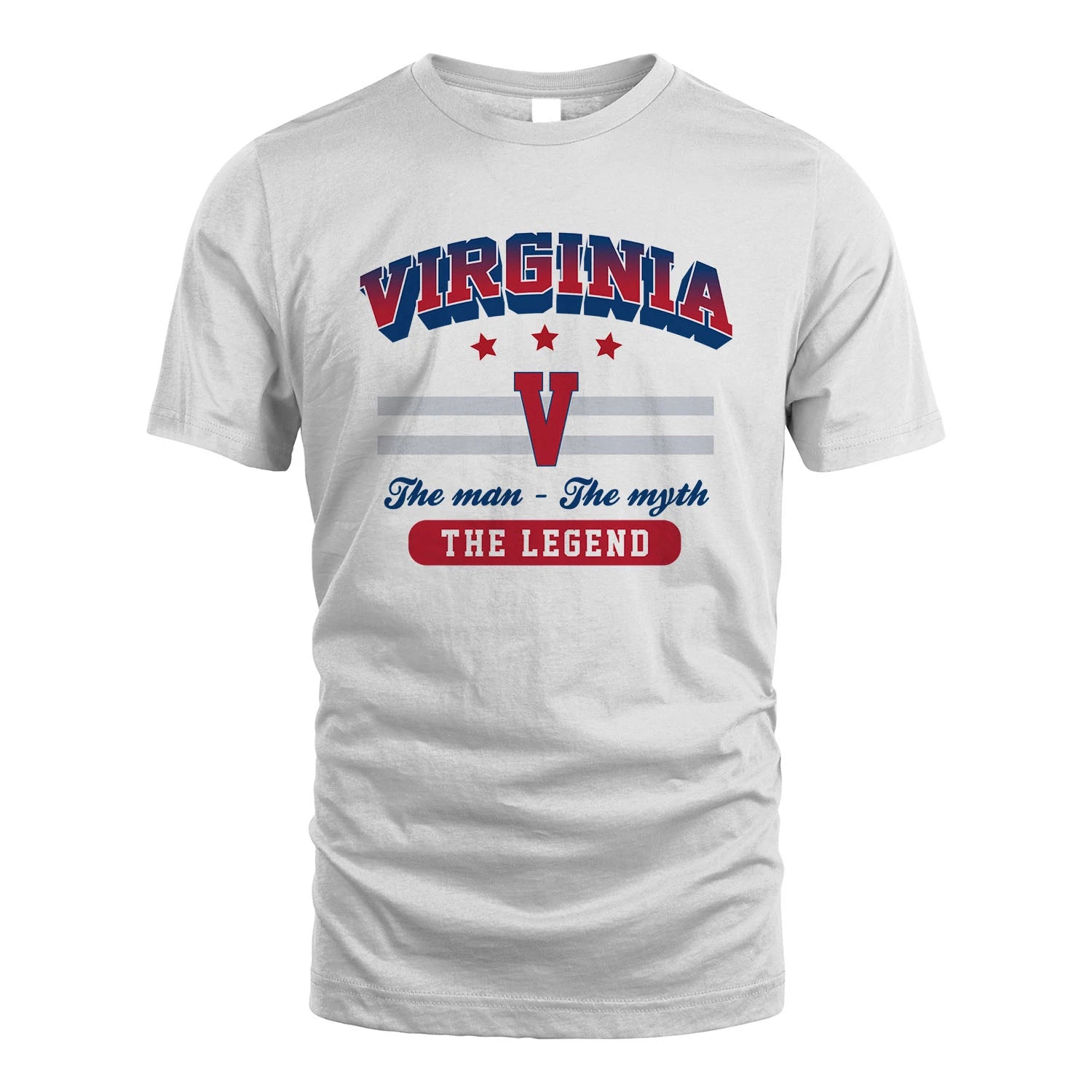 The Man The Myth The Legend With Your Name Shirt VIRGINIA M1-35