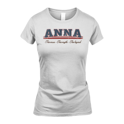 The Man The Myth The Legend Vintage Shirt ANNA M1-6