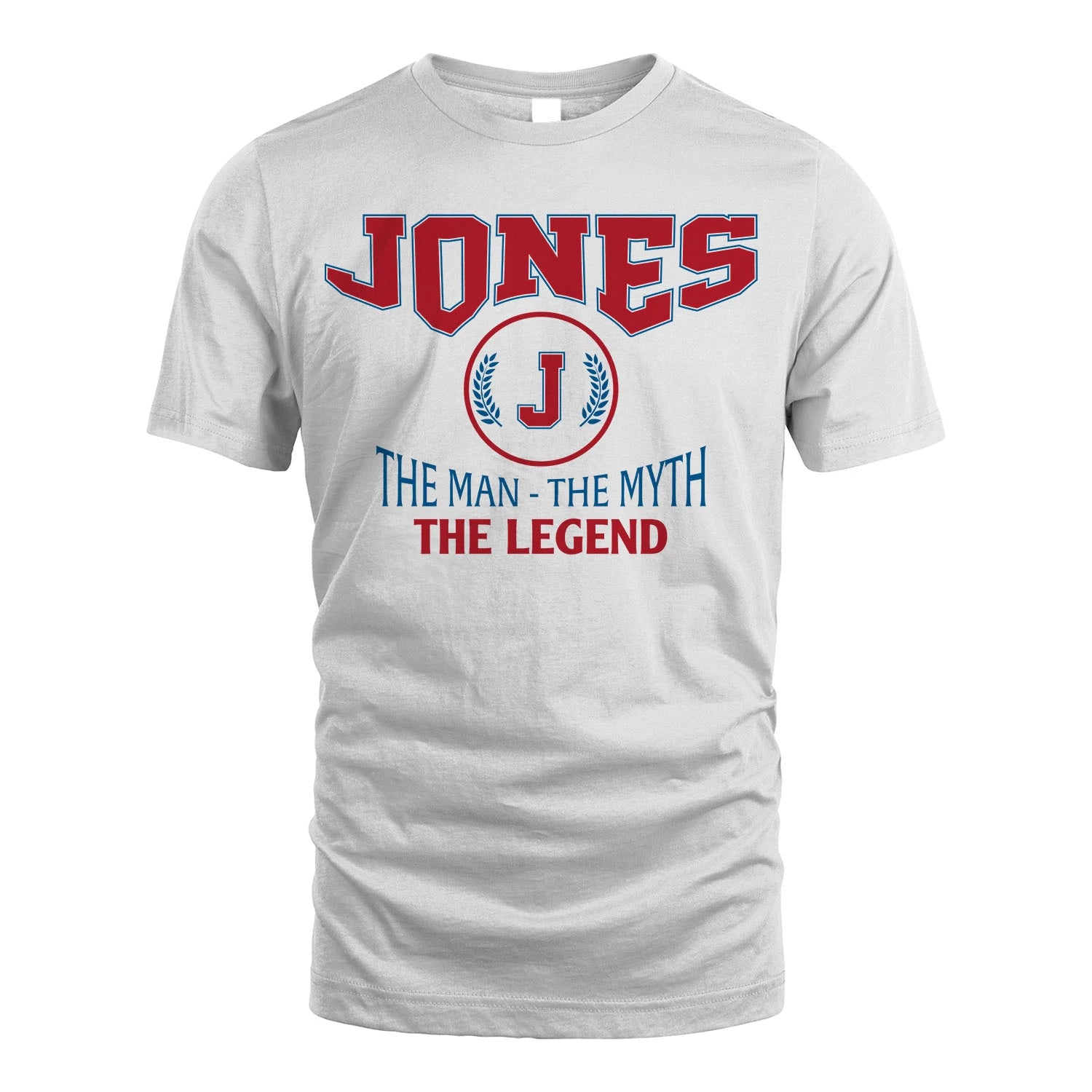 The Man The Myth The Legend Jet Style Shirt JONES M1-9