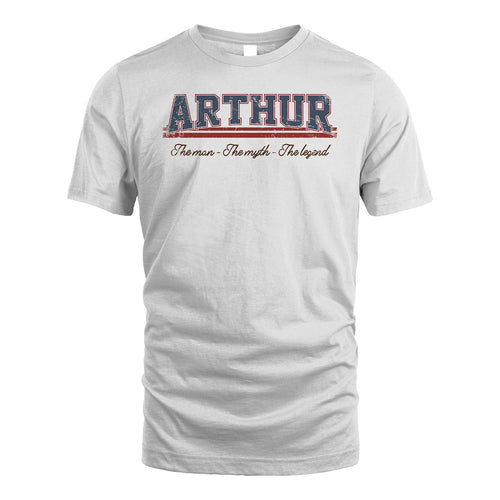 The Man The Myth The Legend Vintage Shirt ARTHUR M1-6