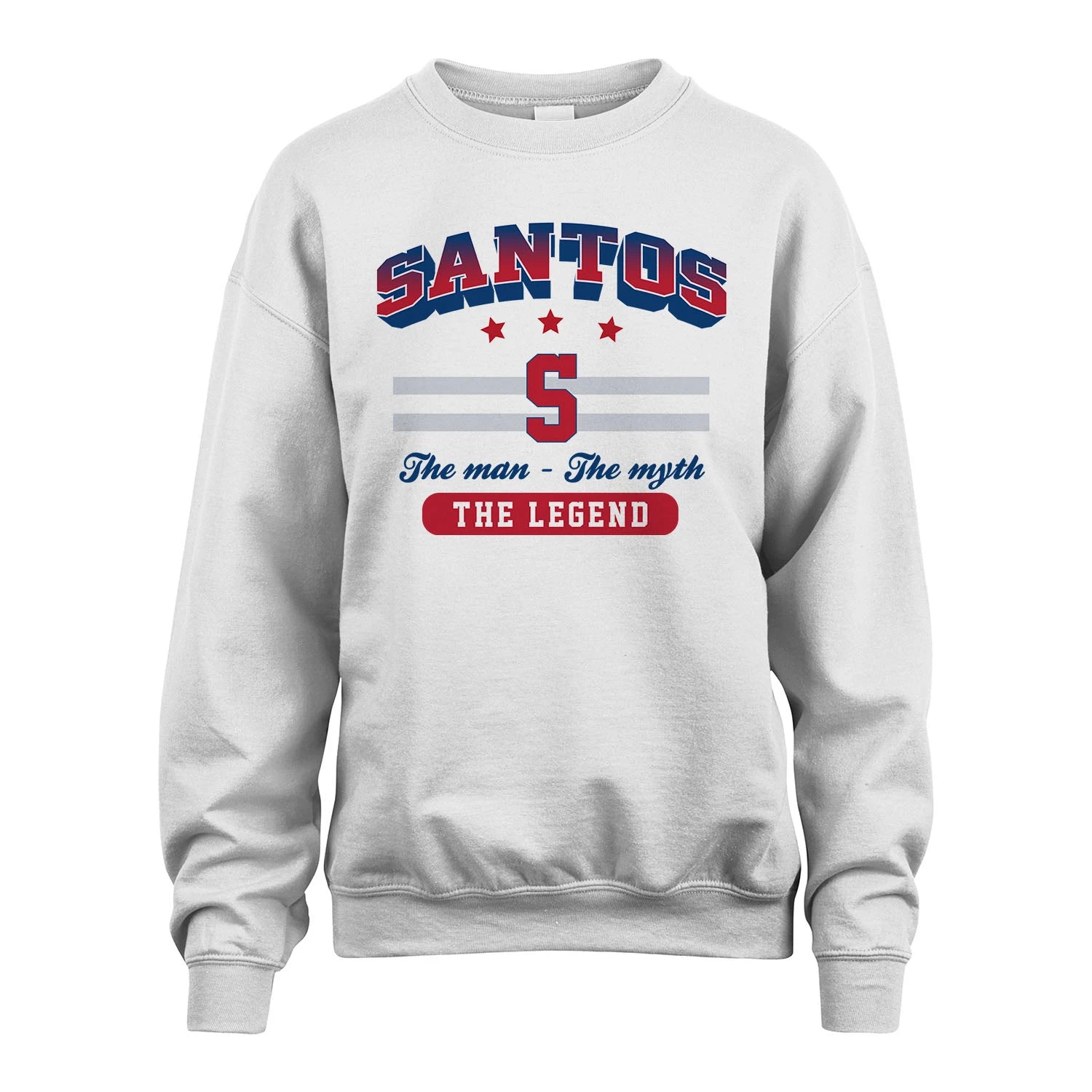 The Man The Myth The Legend With Your Name Shirt SANTOS M1-35