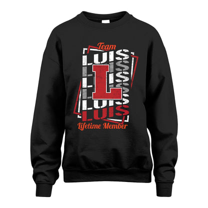 Team Your Name Lifetime Member Sporty Shirt LUIS M1-25