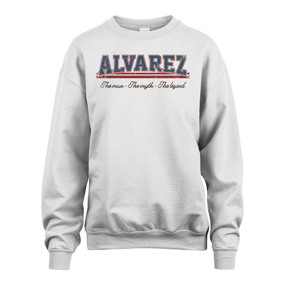 The Man The Myth The Legend Vintage Shirt ALVAREZ M1-6