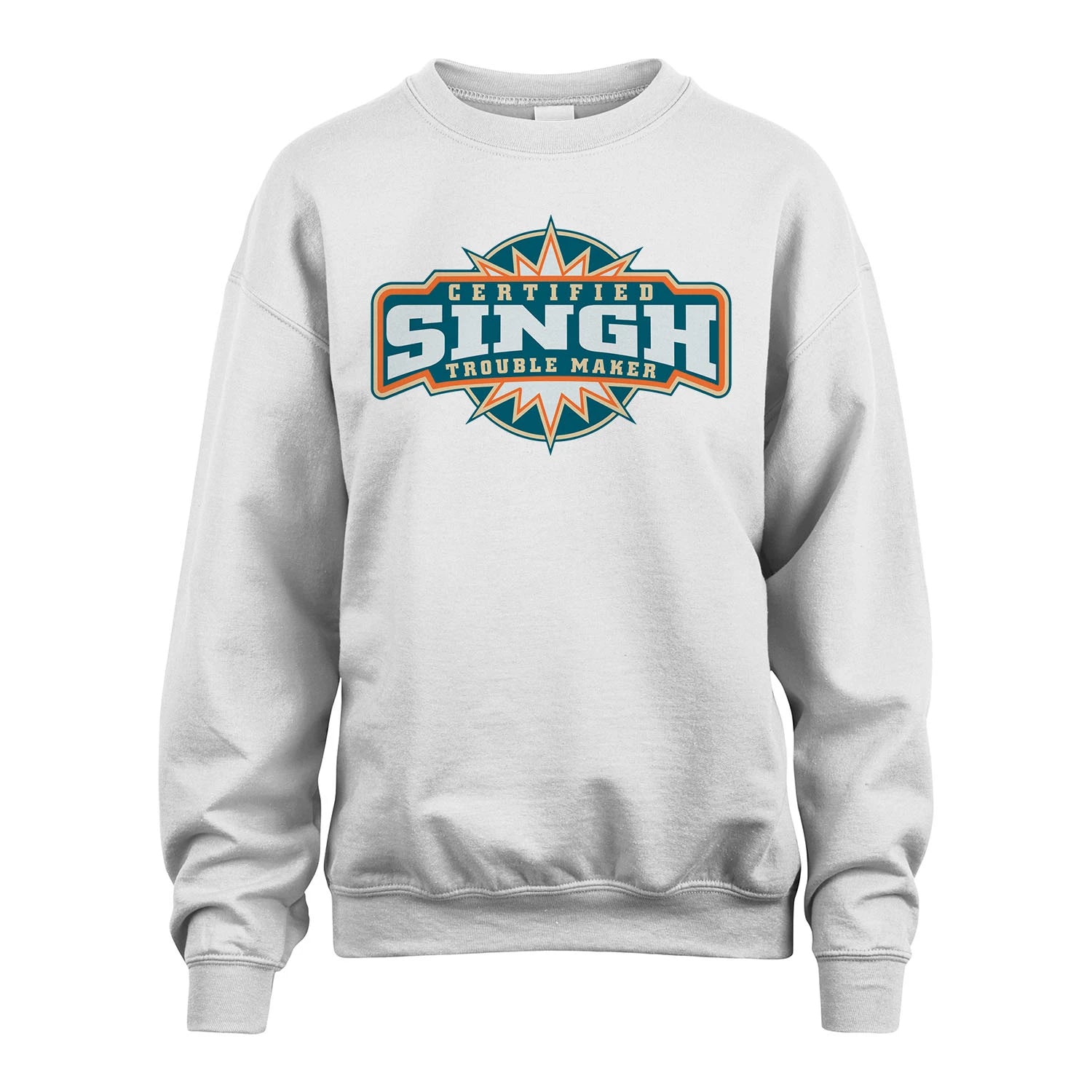 Certified Your Name Trouble Maker Shirt SINGH M1-36