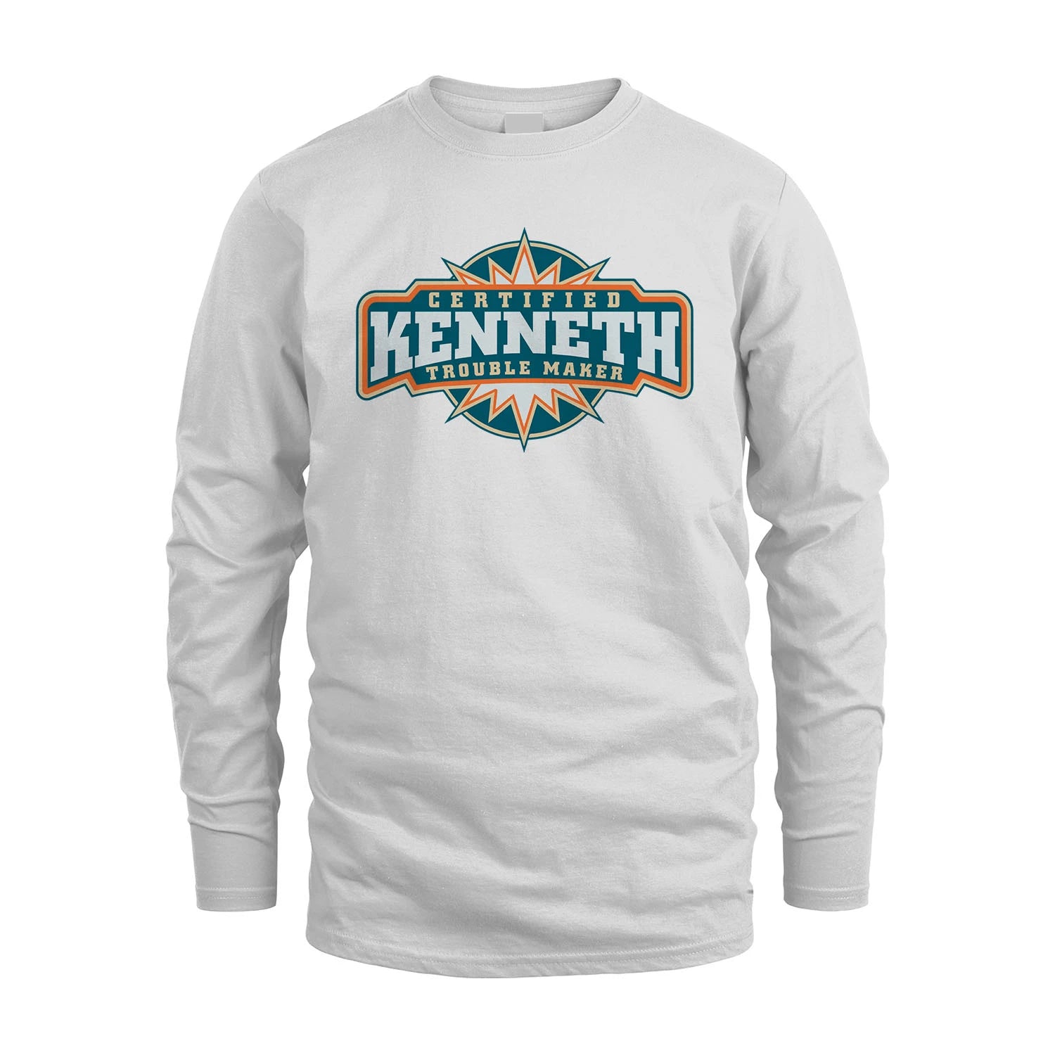 Certified Your Name Trouble Maker Shirt KENNETH M1-36