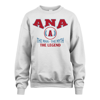 The Man The Myth The Legend Jet Style Shirt ANA M1-9