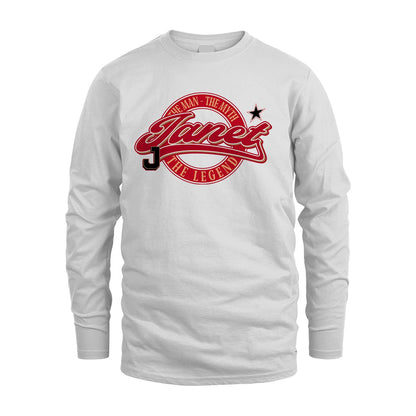 The Man The Myth The Legend Sporty Shirt JANET M1-14