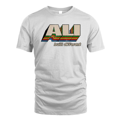 Your Name Built Different Retro Shirt ALI M1-26