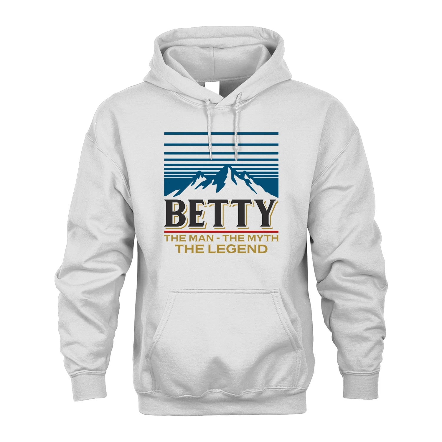 The Man The Myth The Legend Vintage Mountain Shirt BETTY M1-19