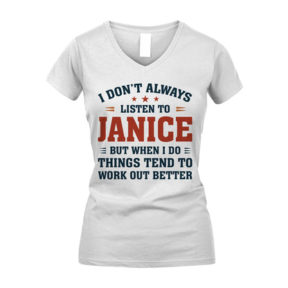 I Don't Always Listen To... JANICE M1-2
