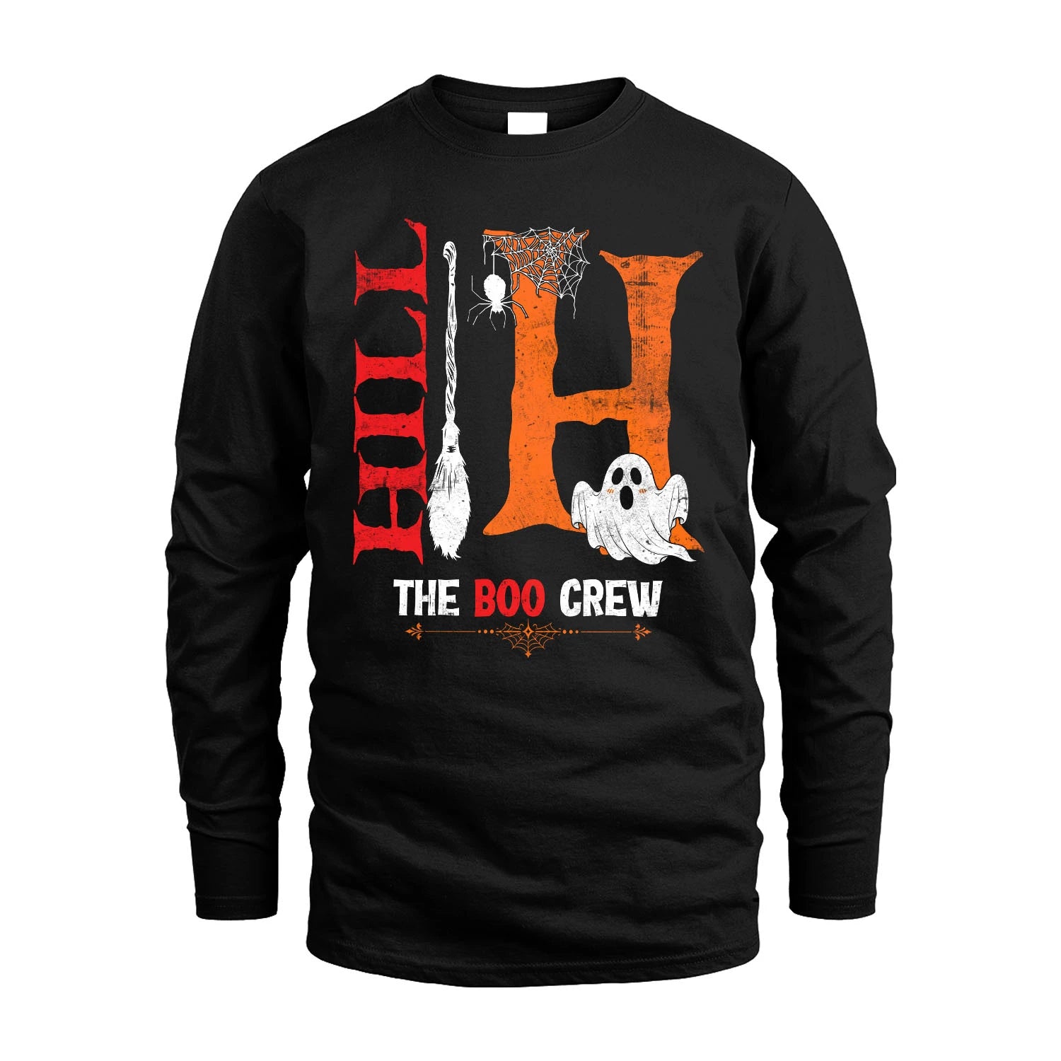 The Boo Crew Halloween With Your Name Shirt HILL M1-23