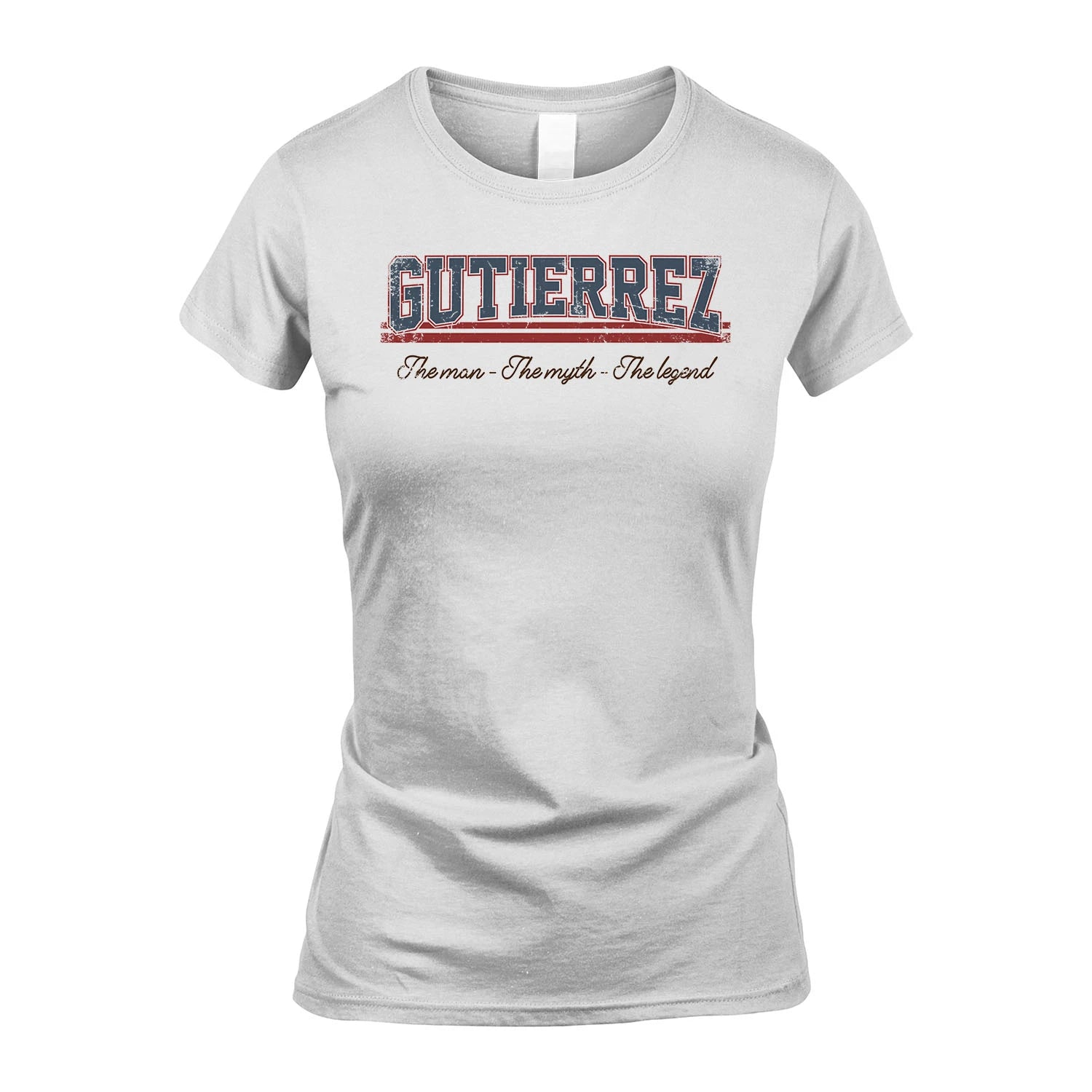 The Man The Myth The Legend Vintage Shirt GUTIERREZ M1-6