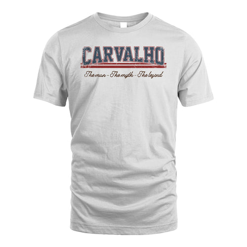 The Man The Myth The Legend Vintage Shirt CARVALHO M1-6