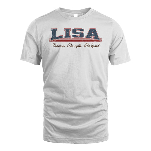 The Man The Myth The Legend Vintage Shirt LISA M1-6