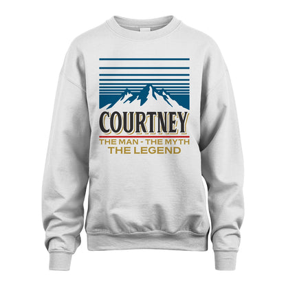 The Man The Myth The Legend Vintage Mountain Shirt COURTNEY M1-19