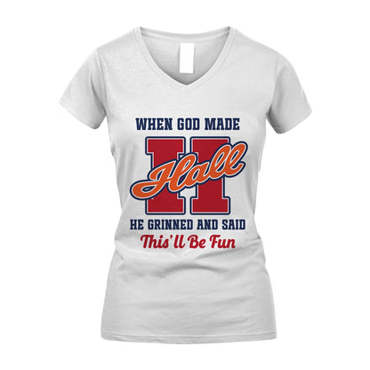 God Made Your Name Custom Shirt HALL M1-16