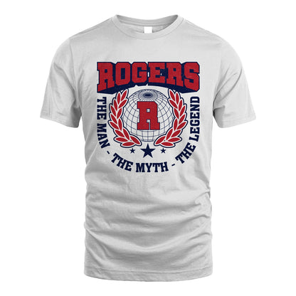 The Man The Myth The Legend Logo Shirt ROGERS M1-30