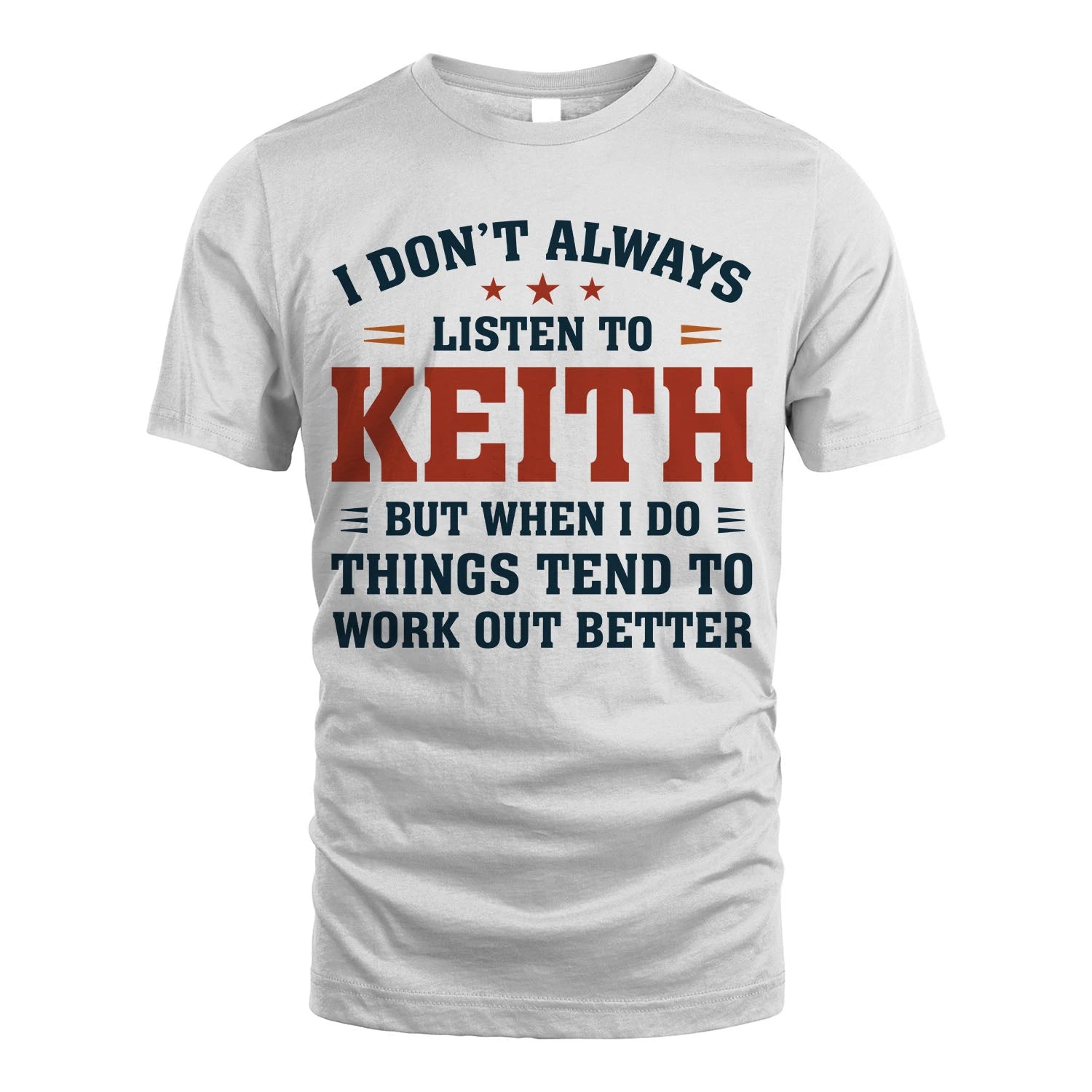 I Don't Always Listen To... KEITH M1-2