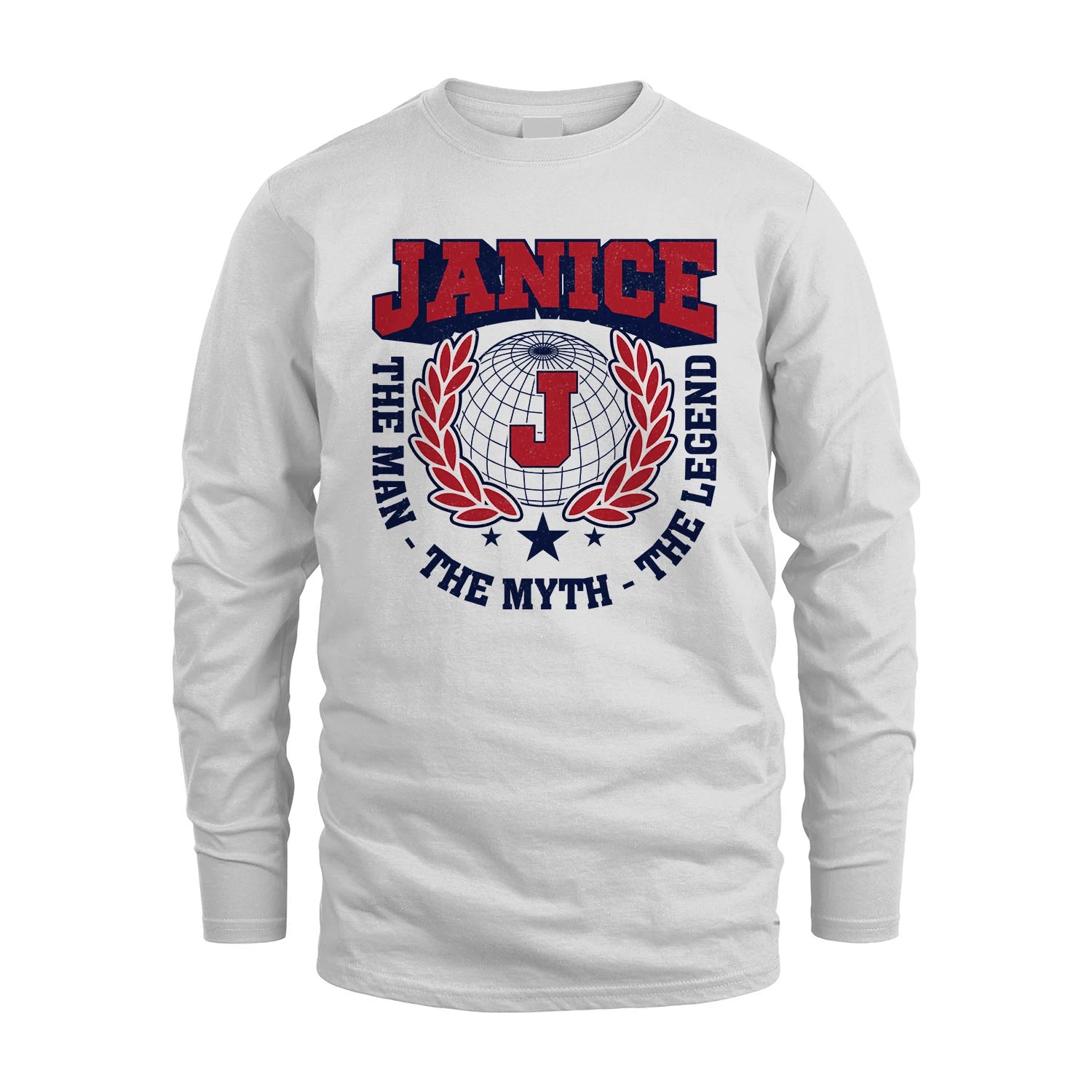 The Man The Myth The Legend Logo Shirt JANICE M1-30