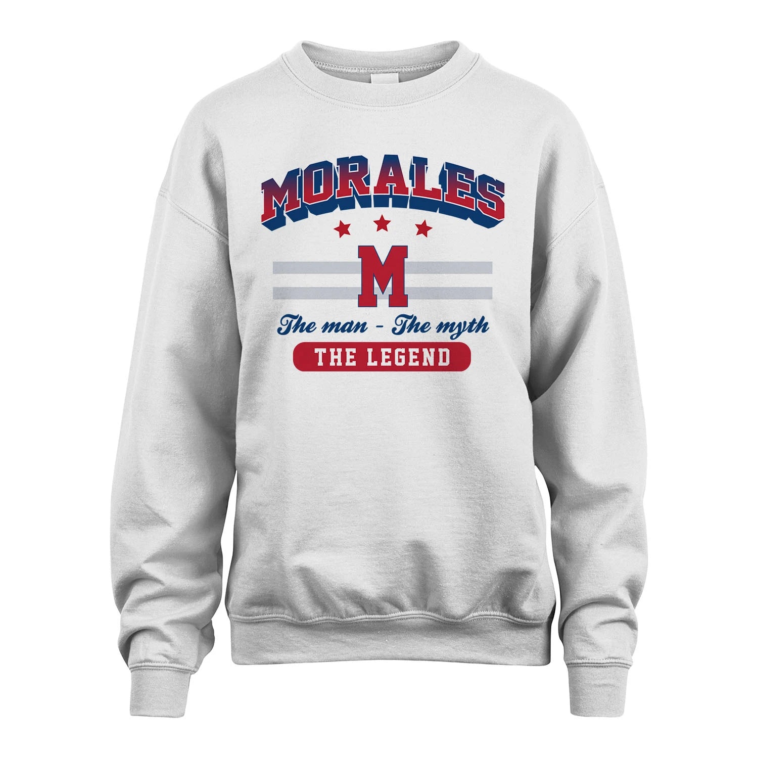 The Man The Myth The Legend With Your Name Shirt MORALES M1-35