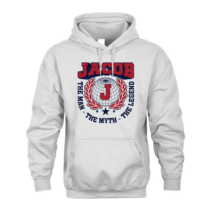 The Man The Myth The Legend Logo Shirt JACOB M1-30