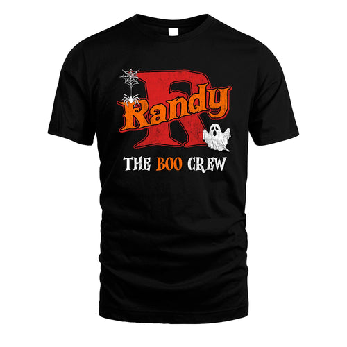 The Boo Crew Halloween Custom Name Shirt RANDY M1-22