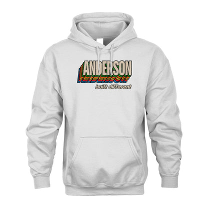Your Name Built Different Retro Shirt ANDERSON M1-26