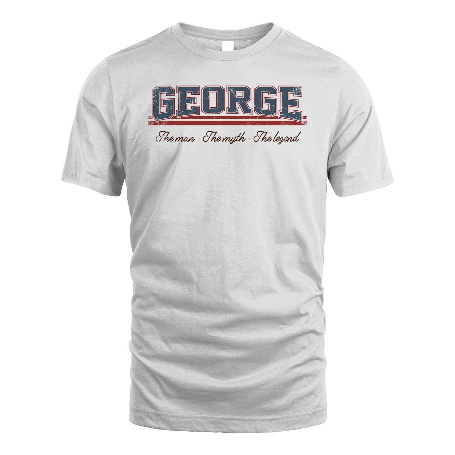 The Man The Myth The Legend Vintage Shirt GEORGE M1-6