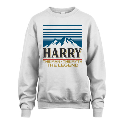 The Man The Myth The Legend Vintage Mountain Shirt HARRY M1-19