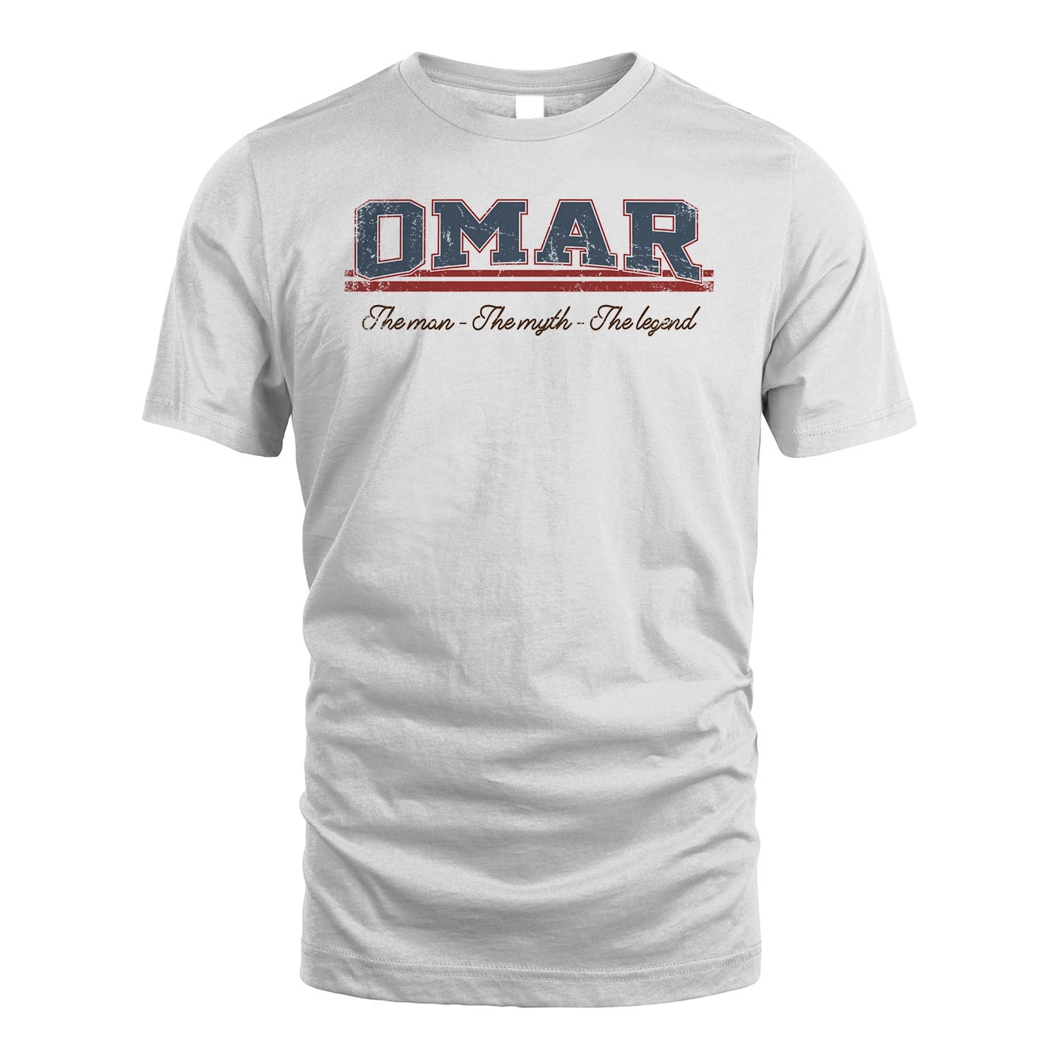 The Man The Myth The Legend Vintage Shirt OMAR M1-6