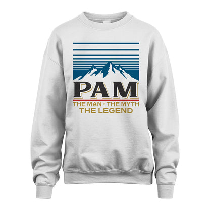 The Man The Myth The Legend Vintage Mountain Shirt PAM M1-19