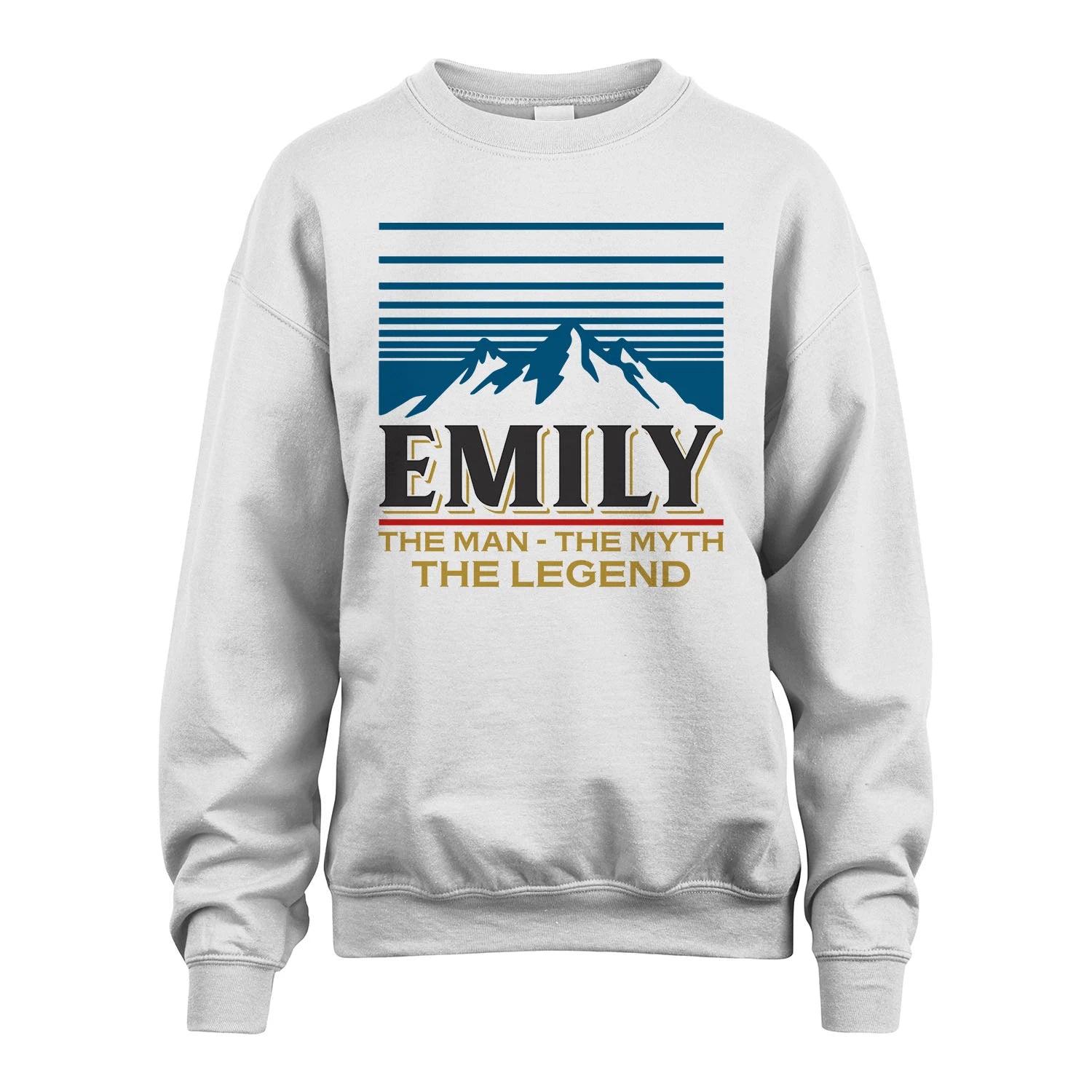 The Man The Myth The Legend Vintage Mountain Shirt EMILY M1-19