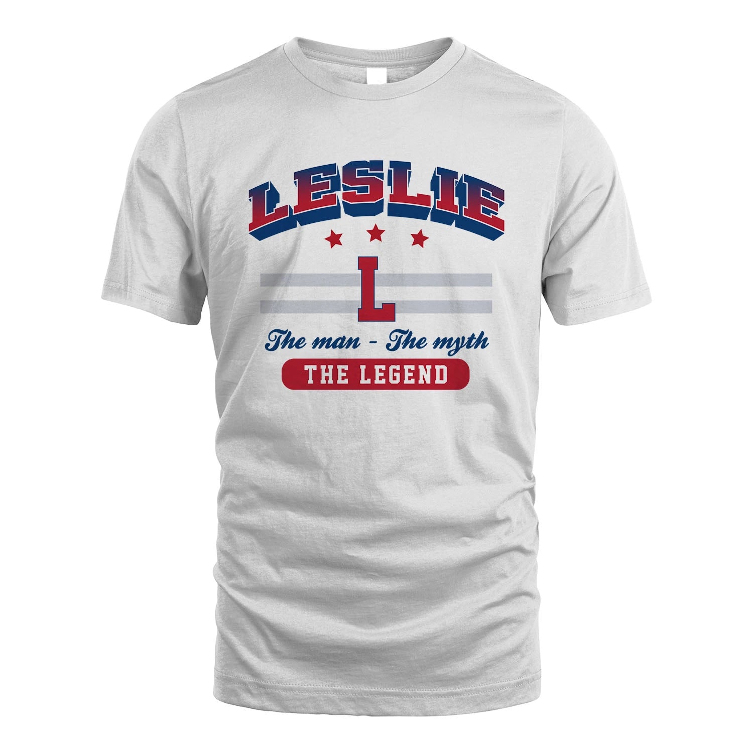 The Man The Myth The Legend With Your Name Shirt LESLIE M1-35