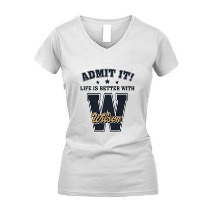 Life Is Better With Your Name Shirt WILSON M1-17