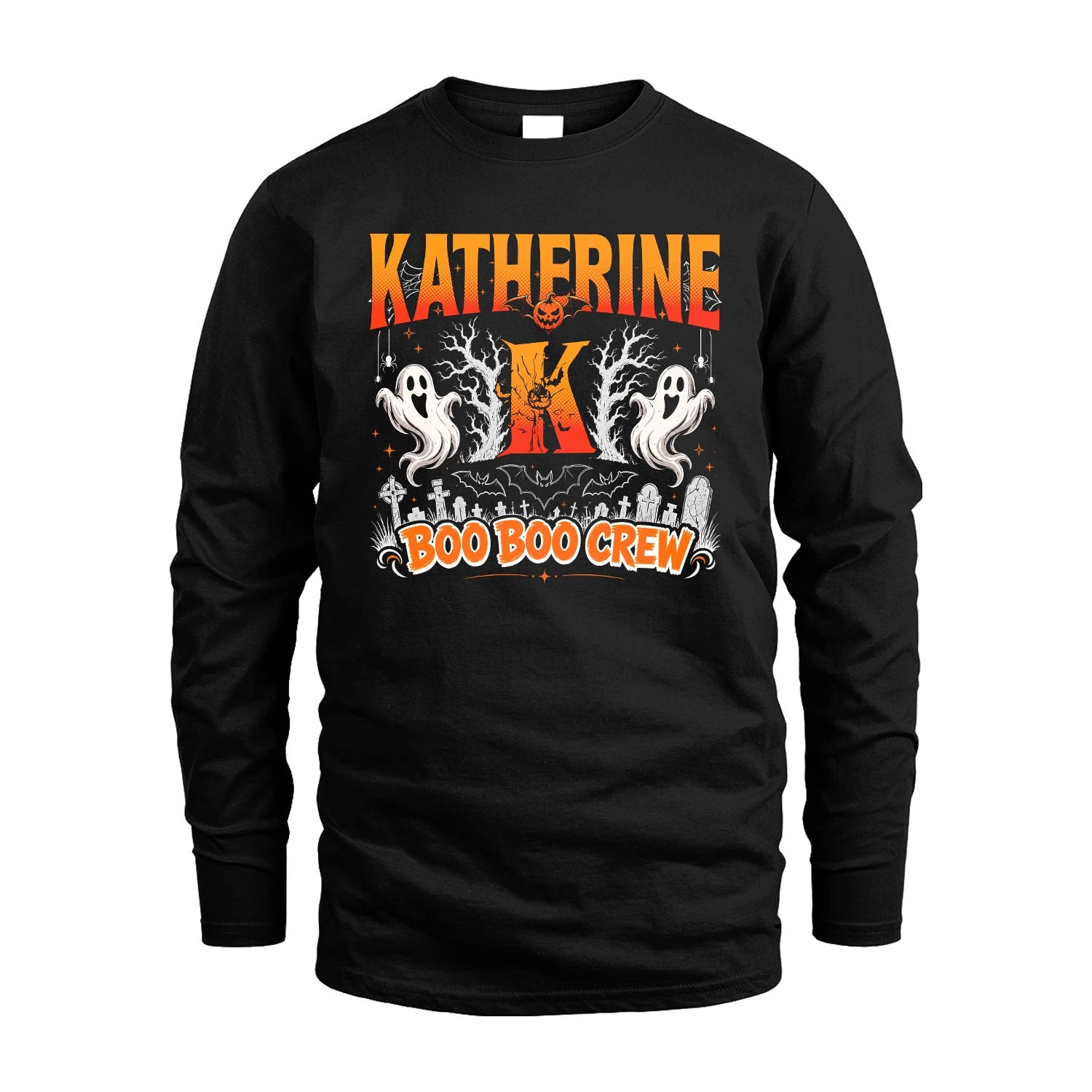 Boo Boo Crew Halloween Custom Name Shirt KATHERINE M1-28