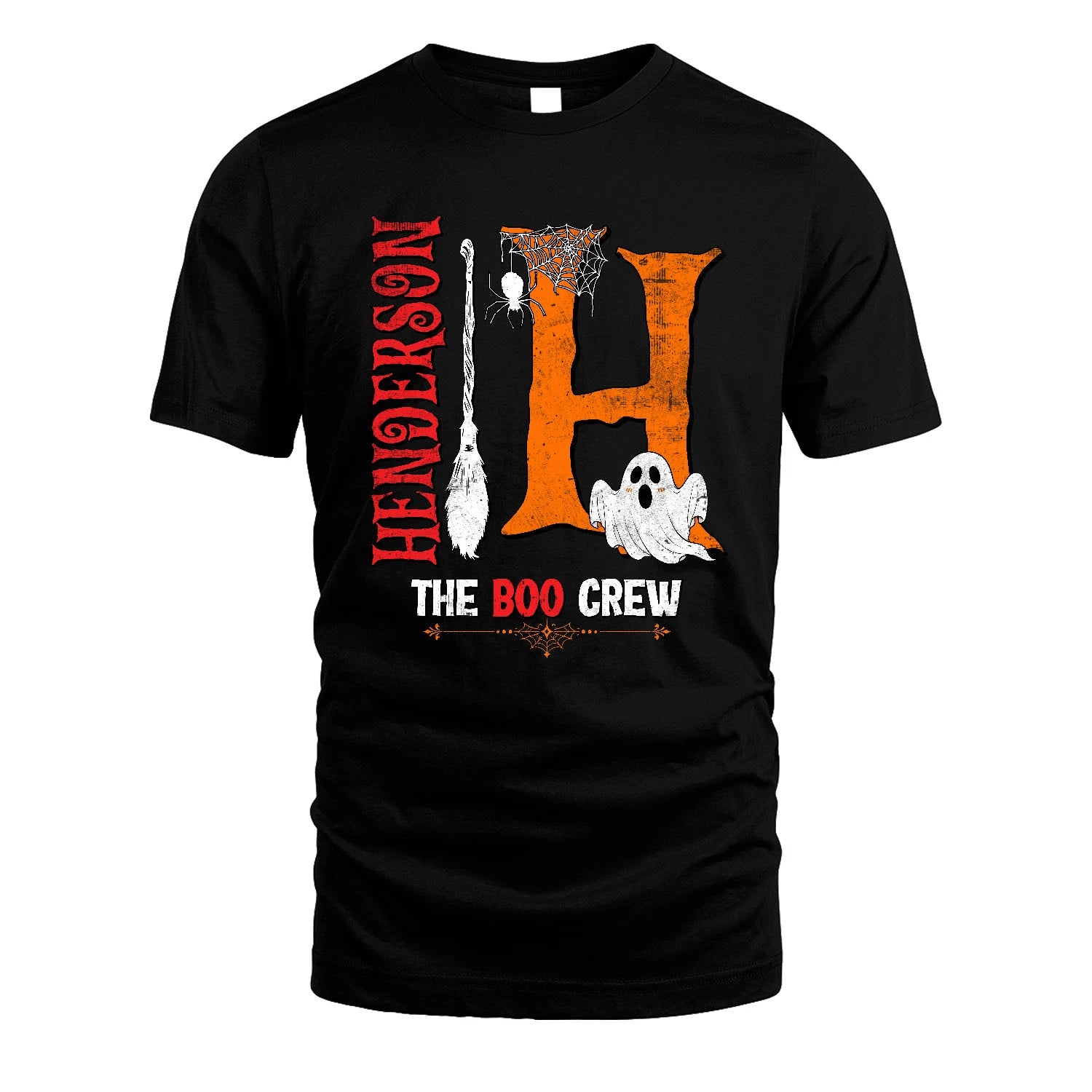 The Boo Crew Halloween With Your Name Shirt HENDERSON M1-23