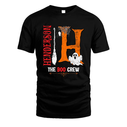 The Boo Crew Halloween With Your Name Shirt HENDERSON M1-23