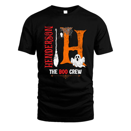 The Boo Crew Halloween With Your Name Shirt HENDERSON M1-23