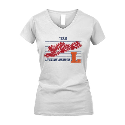 Team Your Name Lifetime Member Vintage Shirt LEE M1-24