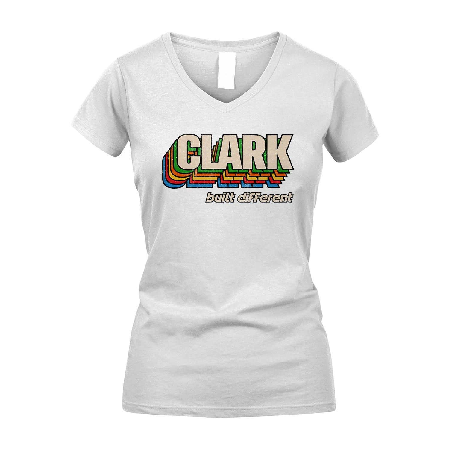 Your Name Built Different Retro Shirt CLARK M1-26